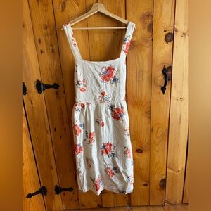 ANTHROPOLOGIE Meadow Rue Pinafore Dress 16